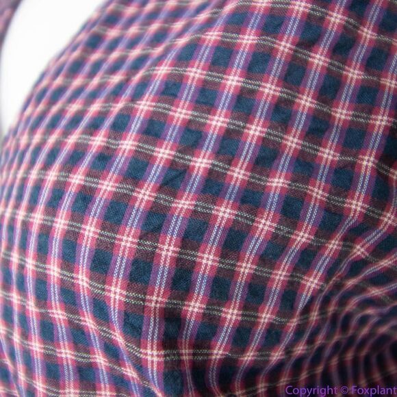 NEW Madewell Flutter-Sleeve Side-Tie‎ Wrap Top in Plaid, S - Picture 9 of 14